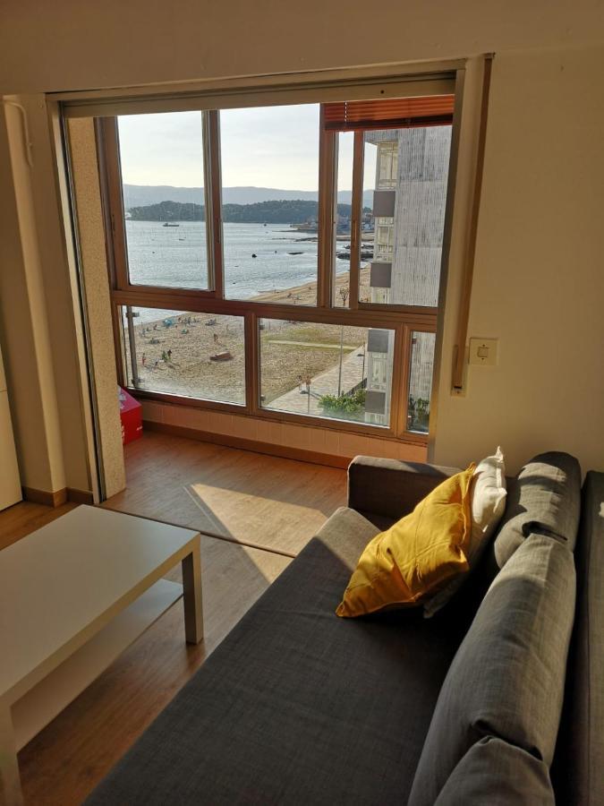 Precioso Apartamento En Primera Linea De Playa Vilagarcia de Arousa Eksteriør bilde